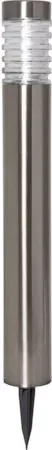 Bologna Solcellspollare 80 cm - silver/klart glas - Belysning & el - Utomhusbelysning