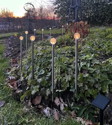 Bubbly 10-pin Solcellsdekoration 270 cm - silver - Belysning & el - Utomhusbelysning - Solcellslampa & solcellsbelysning