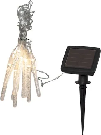 Bubbly Light-chain Solcellsslinga, transparent