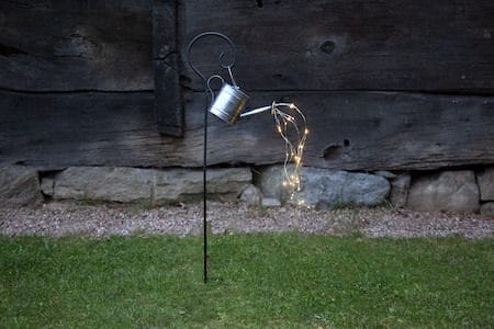 Dew Drop Water can Solcellsdekoration 80 cm - zink - Belysning & el - Utomhusbelysning - Solcellslampa & solcellsbelysning