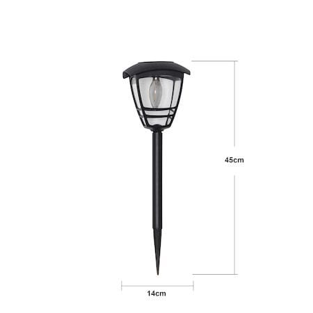Felix Solcellspollare 45 cm - svart - Belysning & el - Utomhusbelysning