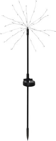 Firework Solar 2 pack Solcellsdekoration 60 cm, svart