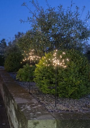Firework Solar 2 pack Solcellsdekoration 60 cm - svart - Belysning & el - Utomhusbelysning - Solcellslampa & solcellsbelysning