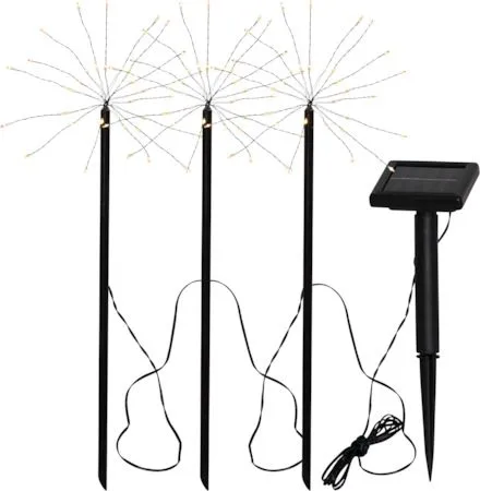 Firework Solar Solcellsdekoration 100 cm - svart - Belysning & el - Utomhusbelysning - Solcellslampa & solcellsbelysning