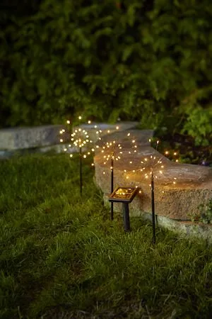 Firework Solar Solcellsdekoration 100 cm - svart - Belysning & el - Utomhusbelysning - Solcellslampa & solcellsbelysning