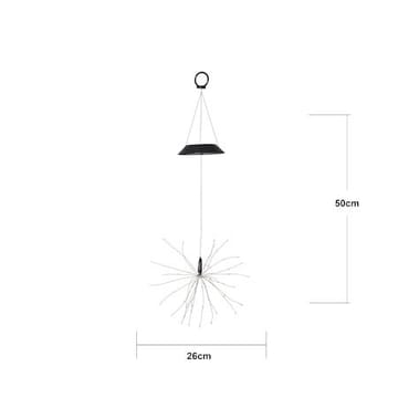 Firework Solar Solcellsdekoration 26 cm - svart - Belysning & el - Utomhusbelysning - Solcellslampa & solcellsbelysning