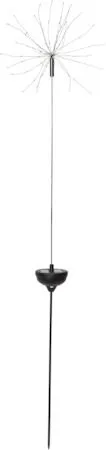 Firework Solar Solcellsdekoration 26 cm, svart