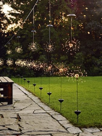 Firework Solar Solcellsdekoration 26 cm - svart - Belysning & el - Utomhusbelysning - Solcellslampa & solcellsbelysning