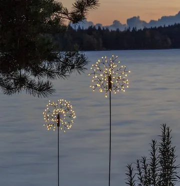 Firework Solar Solcellsdekoration 85 cm - svart - Belysning & el - Utomhusbelysning - Solcellslampa & solcellsbelysning