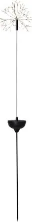 Firework Solar Solcellsdekoration 85 cm, svart
