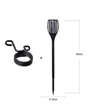 Flame Solcellsfackla 54 cm - svart - Belysning & el - Utomhusbelysning - Solcellslampa & solcellsbelysning