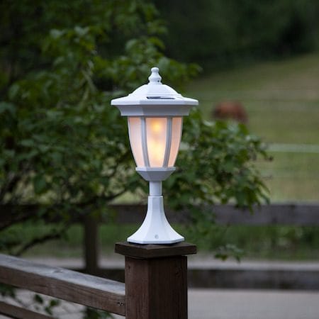 Flame Solcellslampa 63 cm - vit - Belysning & el - Utomhusbelysning - Solcellslampa & solcellsbelysning