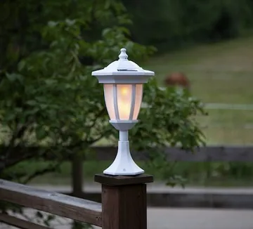 Flame Solcellslampa 63 cm - vit - Belysning & el - Utomhusbelysning - Solcellslampa & solcellsbelysning