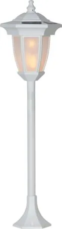 Flame Solcellslampa 63 cm - vit - Belysning & el - Utomhusbelysning - Solcellslampa & solcellsbelysning
