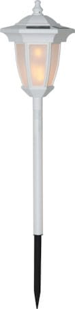 Flame Solcellslampa 63 cm - vit - Belysning & el - Utomhusbelysning - Solcellslampa & solcellsbelysning