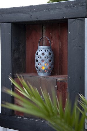 Flame Solcellslykta 15 cm - grå - Belysning & el - Utomhusbelysning - Solcellslampa & solcellsbelysning