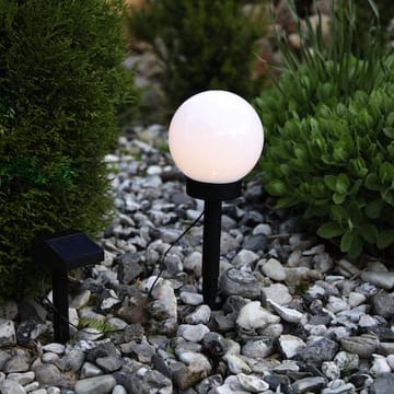 Globus Solcellsdekoration 15 cm - vit - Belysning & el - Utomhusbelysning - Solcellslampa & solcellsbelysning