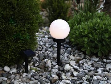Globus Solcellsdekoration 15 cm - vit - Belysning & el - Utomhusbelysning - Solcellslampa & solcellsbelysning