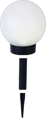 Globus Solcellsdekoration 15 cm - vit - Belysning & el - Utomhusbelysning - Solcellslampa & solcellsbelysning