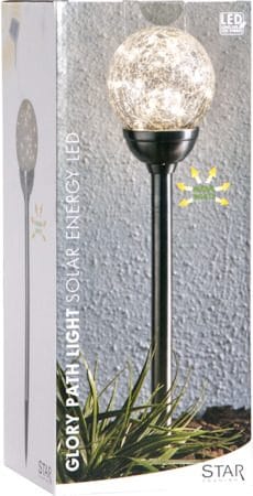 Glory Solcellspinne 45 cm - silver-klar - Belysning & el - Utomhusbelysning - Solcellslampa & solcellsbelysning
