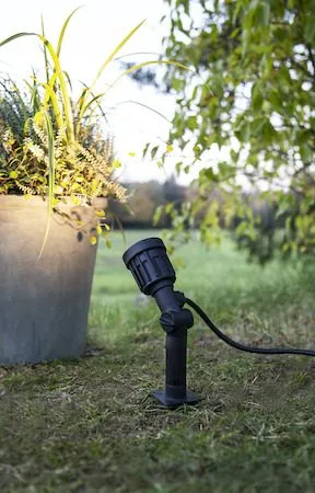 LED Spotlight Utomhusbelysning 5.5 cm - Svart - Belysning & el - Utomhusbelysning - Markbelysning - Markspotlights