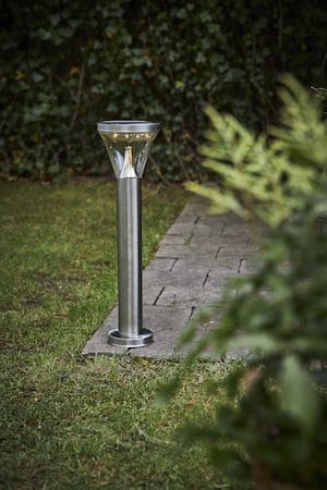 Narona Solcellspollare 50 cm - silver - Belysning & el - Utomhusbelysning