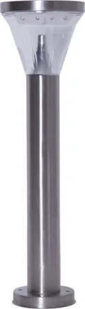 Narona Solcellspollare 50 cm, silver