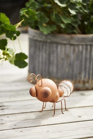 Oxida Ant Solcellsdekoration 20.5 cm - rost - Belysning & el - Utomhusbelysning - Solcellslampa & solcellsbelysning