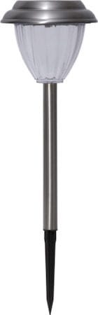 Palma 4 pack Solcellspollare 28 cm - silver - Belysning & el - Utomhusbelysning