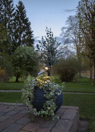 Powerspot Solcellsspotlight 6 cm - svart - Belysning & el - Utomhusbelysning - Solcellslampa & solcellsbelysning