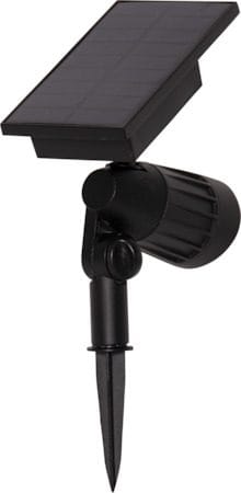 Powerspot Solcellsspotlight 9 cm - svart - Belysning & el - Utomhusbelysning - Solcellslampa & solcellsbelysning