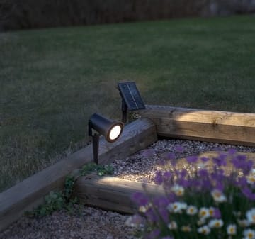 Powerspot SolcellsSpotlight 9 cm - svart - Belysning & el - Utomhusbelysning - Solcellslampa & solcellsbelysning