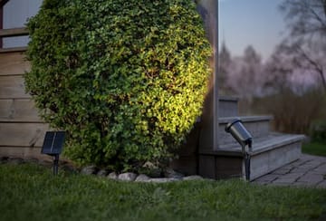 Powerspot SolcellsSpotlight 9 cm - svart - Belysning & el - Utomhusbelysning - Solcellslampa & solcellsbelysning