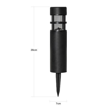 Rundi 2 pack Solcellspollare 28 cm - svart - Belysning & el - Utomhusbelysning