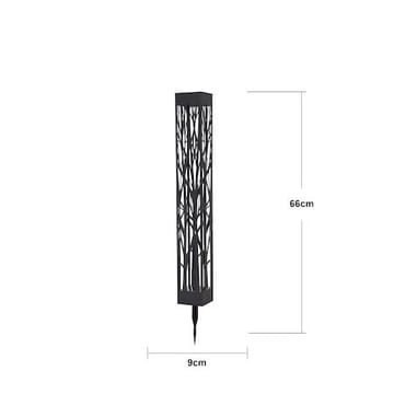 Siranna Solcellspollare 66 cm - svart - Belysning & el - Utomhusbelysning