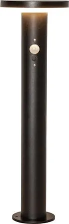 Valletta Solcellspollare 50 cm, svart