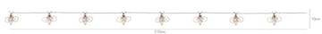 Wings Solcellsslinga 210 cm - brons - Belysning & el - Utomhusbelysning - Solcellslampa & solcellsbelysning