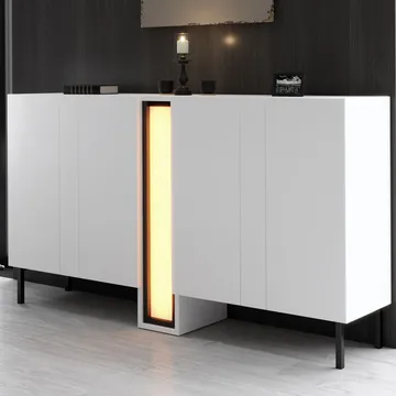 Berriaren Konsolbord 155 cm - Vit - Förvaring - Förvaringsmöbler - Sideboard & skänk