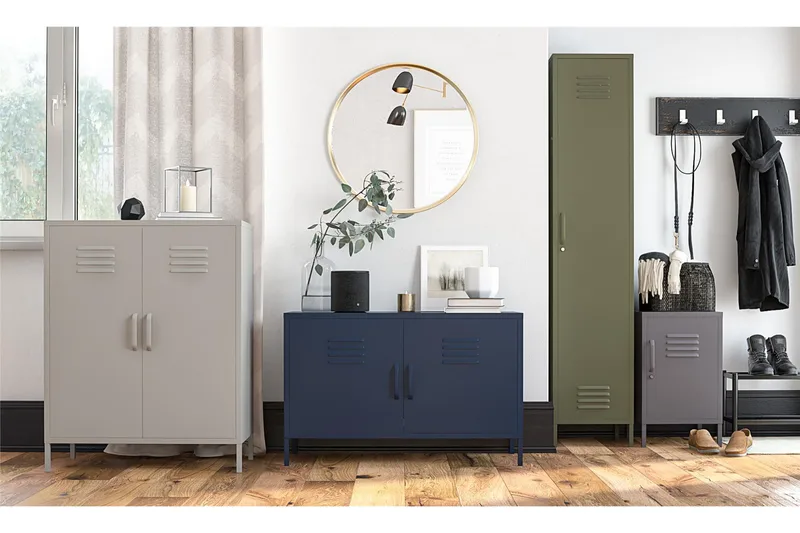 Bradford Skänk 100x40 cm Ljusgrå - Dorel Home - Förvaring - Förvaringsmöbler - Sideboard & skänk