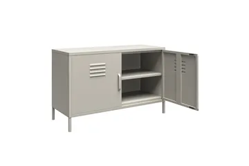 Bradford Skänk 100x40 cm Ljusgrå - Dorel Home - Förvaring - Förvaringsmöbler - Sideboard & skänk