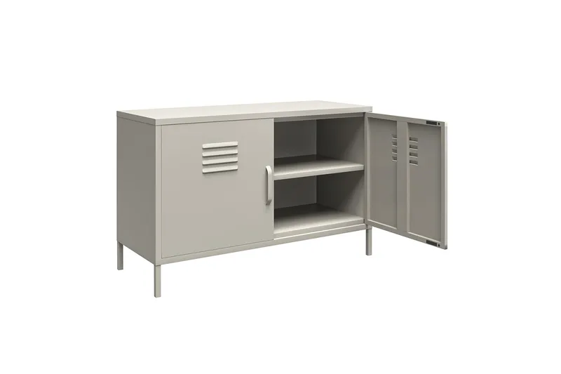 Bradford Skänk 100x40 cm Ljusgrå - Dorel Home - Förvaring - Förvaringsmöbler - Sideboard & skänk