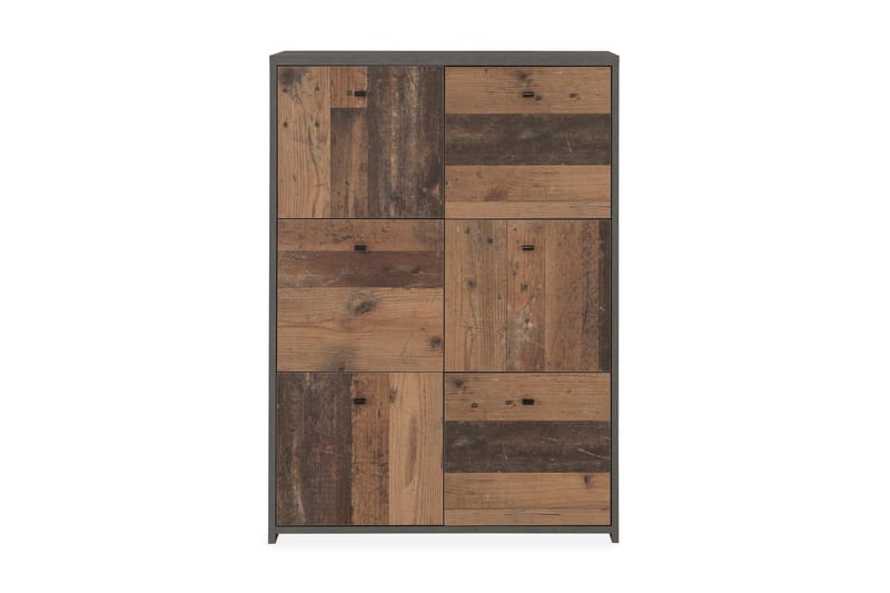 Broxton Sidobord 77 cm - Grå/Brun - Förvaring - Förvaringsmöbler - Sideboard & skänk