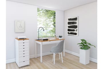 Brottkar Byrå 39x34 cm 8 Lådor - Vit - Förvaring - Förvaringsmöbler - Byrå - Hallbyrå