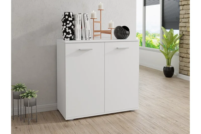 Byrå 71 cm - Vit - Förvaring - Skåp - Förvaringsskåp