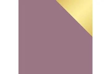 Escaldes Byrå 41x139 cm - Lila/Guld - Förvaring - Förvaringsmöbler - Byrå