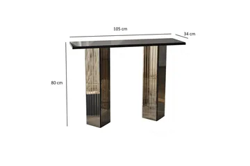 Ezlyn Byrå 105 cm - Brons - Möbler - Bord & matgrupper - Avlastningsbord - Konsolbord & sidobord