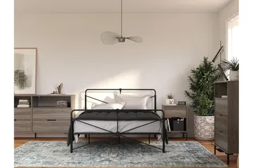Rayburn Byrå Grå - Dorel Home - Förvaring - Förvaringsmöbler - Byrå - Hallbyrå