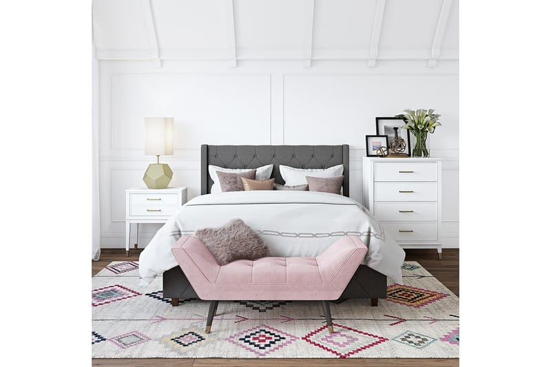 Westerleigh Byrå 76x50 cm Vit - Förvaring - Förvaringsmöbler - Byrå - Hallbyrå
