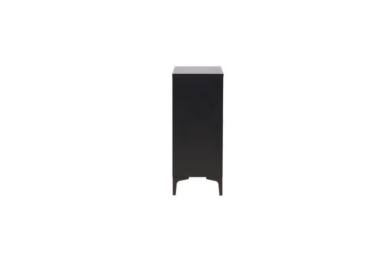 Byrå Piring - Svart, 40x78x98 - Förvaring - Förvaringsmöbler - Byrå - Hallbyrå