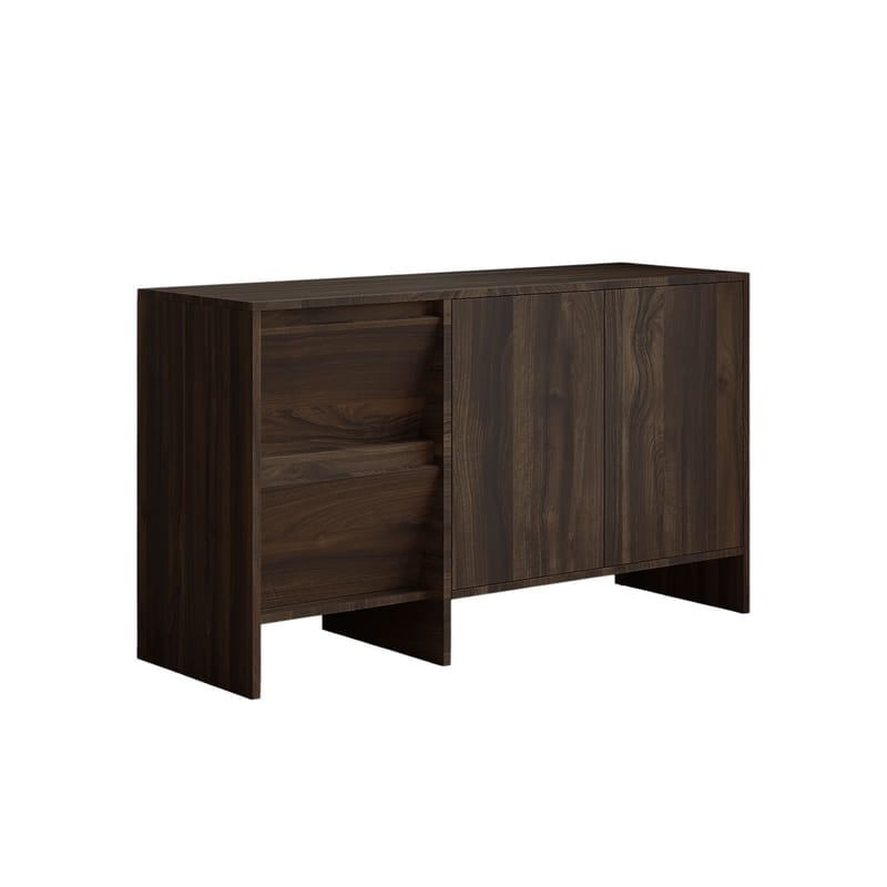 Crala Konsol 130x81,8x44 cm - Valnöt - Förvaring - Förvaringsmöbler - Sideboard & skänk